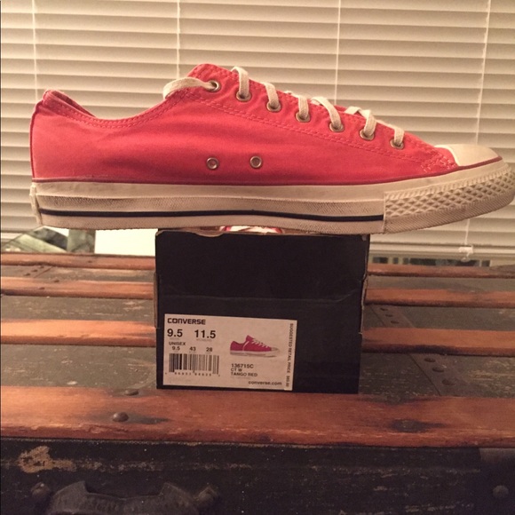 Tango Red Converse - Picture 2 of 3